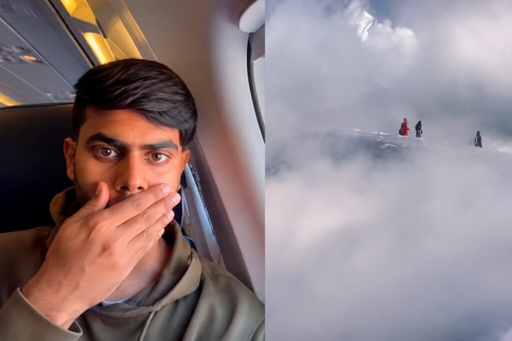 Vídeo de alpinistas no Monte Everest filmado de um avião é real